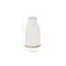 Set of 2 White Porcelain Contemporary Vase, 7" x 12"
